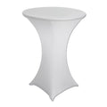 White Spandex Poseur Cocktail Tablecloth