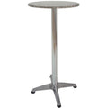 Bar Table Aluminium 600mm Round