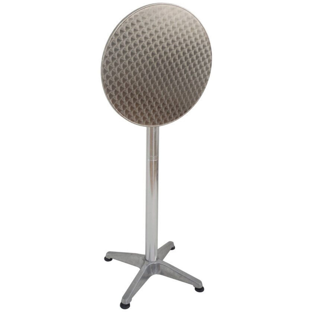 Bar Table Aluminium 600mm Round