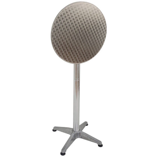 Bar Table Aluminium 600mm Round