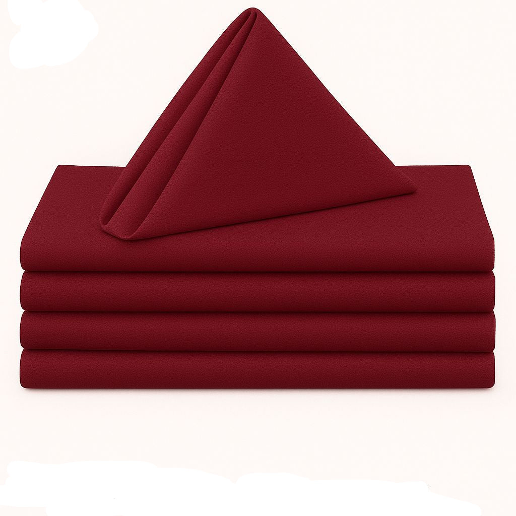 Red Polyester Napkins