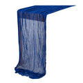 Royal Blue Cheesecloth Table Runner