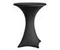 Black Spandex Poseur Cocktail Tablecloth