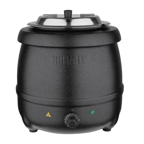 Soup Kettle Black 10Ltr