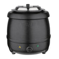 Soup Kettle Black 10Ltr