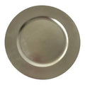 Gold Gloss Foil Charger Plate Plastic